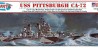 Kit de modelo de plastico barco USS PITTSBURGH CA72