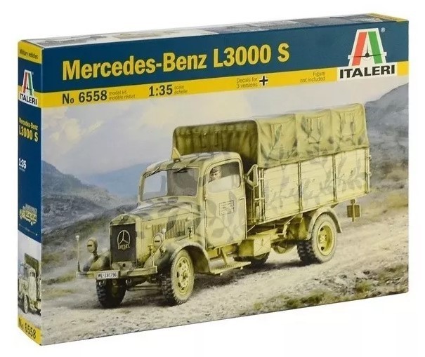MERCEDES BENZ L3000 S PARA ARMAR ESCALA 1 A 35