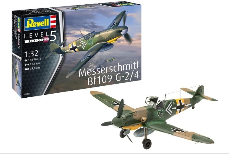 Messerschmitt Bf109 G24 Kit de modelo escala 1 a 32