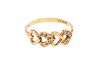 ANILLO ORO 10K CORAZON MOD. AD1021 AMA MEX.