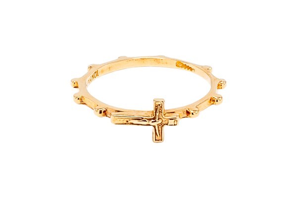 ANILLO ORO 10K DECENARIO MOD. AD845 AMA MEX.
