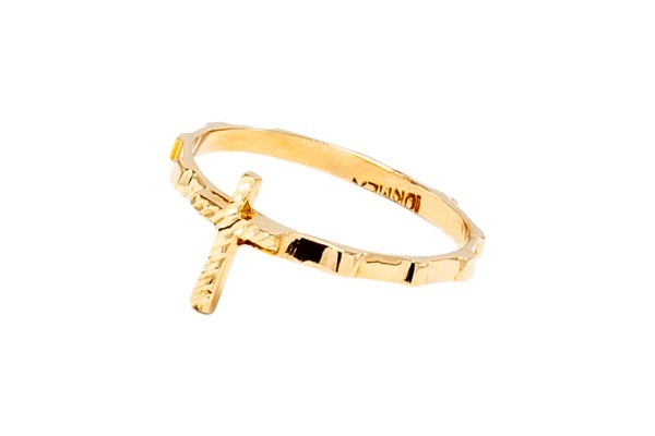 ANILLO ORO 10K DECENARIO MOD. AD846 AMA MEX.