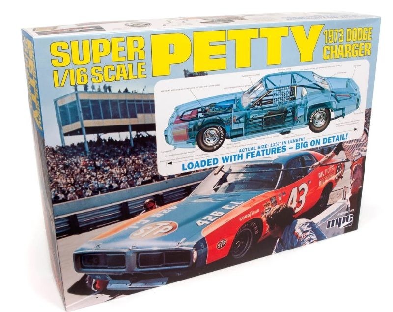 RICHARD PETTY 1973 DODGE CHARGER NASCAR