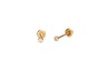 BROQUEL ORO 10K MINI BISEL MEX.