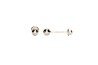 BROQUEL ORO 10K BOLA #00 BCO MEX.