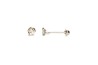 BROQUEL ORO 10K BISEL ESTRELLA 3X3 BCO MEX.