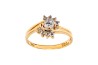 ANILLO ORO 10K ALIANZA MOD. AD223 AMA MEX.