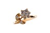 ANILLO ORO 10K FLOR MOD. AD562 AMA MEX.