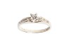 ANILLO PLATA .925 SOLITARIO PL MOD. AD08 MEX.