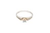 ANILLO PLATA .925 SOLITARIO PL MOD. AD08 MEX.