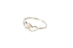 ANILLO PLATA .925 CORAZON MOD. AD132 MEX.