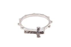 ANILLO PLATA .925 DECENARIO MOD. AD844 MEX.