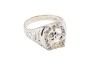 ANILLO PLATA .925 CAB HERRADURA MOD.AC57 MEX.