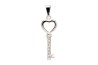 DIJE PLATA .925 LLAVE CRZN VAC MEX.