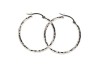 ARRACADAS PLATA .925 FACETADA #8  AD3 MEX.