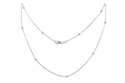 CADENA PLATA .925 VIVIANA BOLA M.50 MEX.