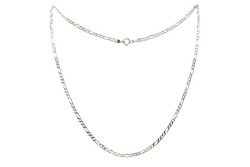 CADENA PLATA .925 CARTIER 3X1 M.45 BAS MEX. FG0603X12