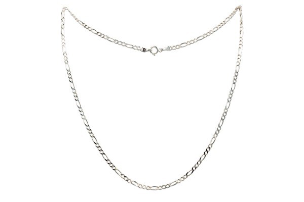 CADENA PLATA .925 CARTIER 3X1 M.45 BAS MEX. FG0603X12
