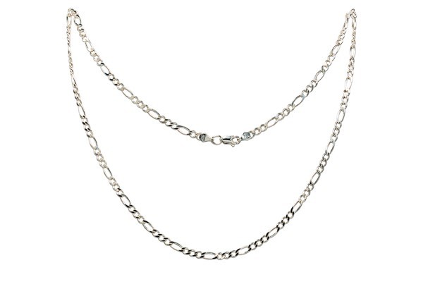 CADENA PLATA .925 CARTIER 3X1 M.45 BAS MEX. FG0703X12