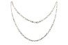 CADENA PLATA .925 CARTIER 3X1 M.45 BAS MEX. FG0703X12
