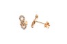 ARETES ORO 10K INFINITO CH FLZ AMA MEX.