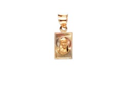 MEDALLA ORO 10K S.CRZN REC 03-10 FLOR MEX.