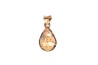 MEDALLA ORO 10K S. CRZN GOTA 03-10 FLOR MEX.