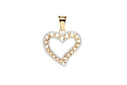 DIJE ORO 10K CORAZON CONT. 07-10 COMB MEX.