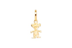 DIJE ORO 10K 1 NIÑA MINI 11-10 AMA MEX.
