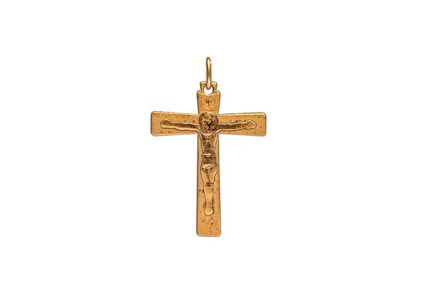 DIJE ORO 10K CRISTO AR4-10 AMA MEX.