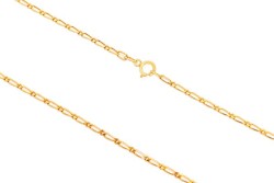 CADENA ORO 10K CARTIER 1X1 M.40 BAS MEX.