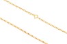 CADENA ORO 10K CARTIER 1X1 M.40 BAS MEX.