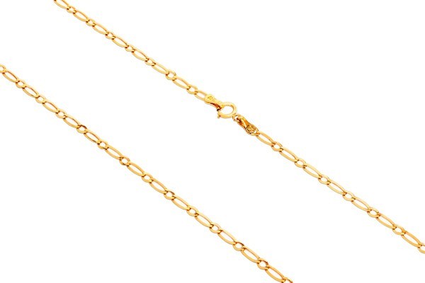 CADENA ORO 10K CARTIER 1X1 M.60 50 BAS MEX.