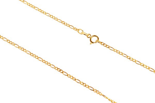 CADENA ORO 10K CARTIER 3X1 BAS M.40 MEX.