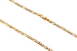 CADENA ORO 10K CARTIER 3X1 BAS M.45 MEX.