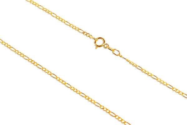 CADENA ORO 10K CARTIER 3X1 BAS M.50 MEX.