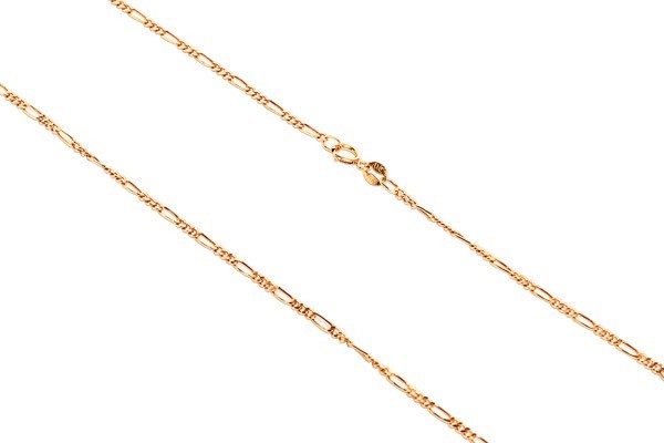 CADENA ORO 10K CARTIER 3X1 BAS M.50 MEX.