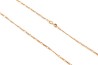 CADENA ORO 10K CARTIER 3X1 BAS M.50 MEX.
