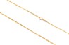 CADENA ORO 10K CARTIER 3X1 BAS-PAVE M.60 MEX.