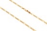 CADENA ORO 10K CARTIER 3X1 M.60 PAVE BAS MEX.
