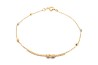 PULSERA ORO 14K INFINITO C/P 40-140 COMB MEX.