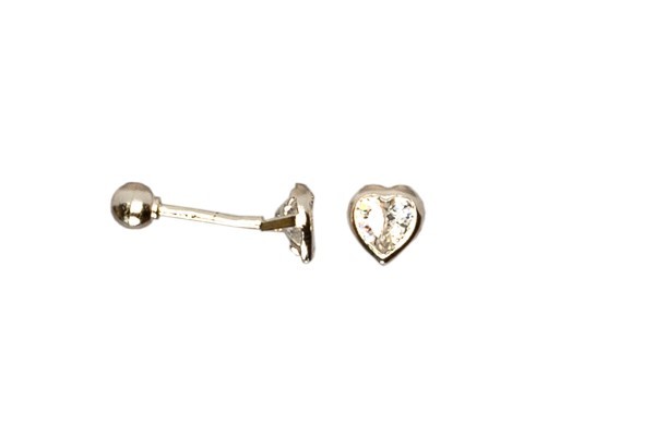 BROQUEL PLATA .925 BISEL CRZN 4X4 MEX.