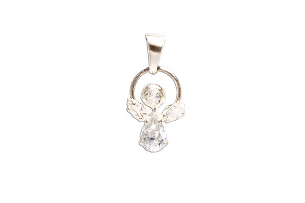 DIJE PLATA .925 ANGEL 4X2 MEX.