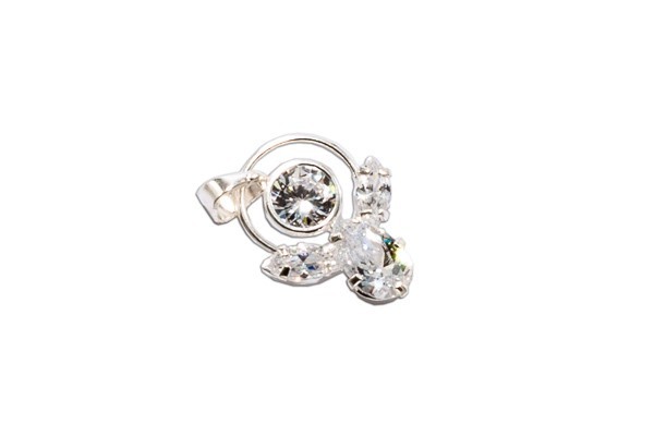 DIJE PLATA .925 ANGEL 8X5 MEX.