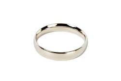 ARGOLLAS ORO 14K MOD. CF002B-44 4MM BCO MEX.