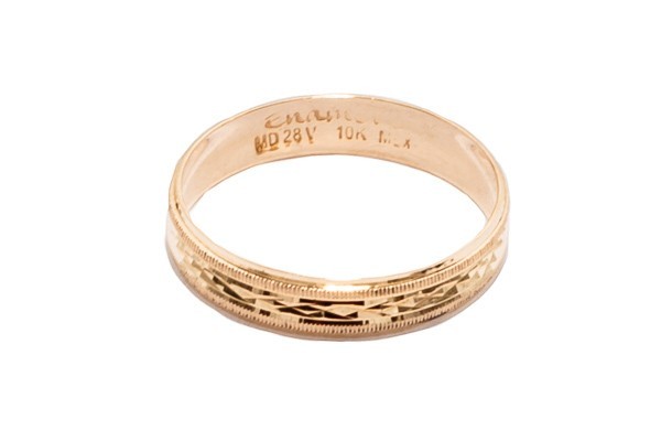 ARGOLLAS ORO 10K MOD. CL126 4MM AMA MEX.