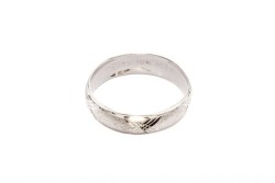 ARGOLLAS ORO 10K MOD. CL112B 6MM BCO MEX.