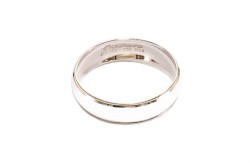 ARGOLLAS ORO 10K MOD. CL114B 6MM BCO MEX.