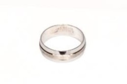 ARGOLLAS ORO 14K MOD. 294-6 6MM BCO MEX.