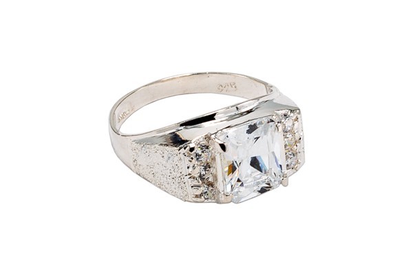 ANILLO PLATA .925 CAB MOD. AC03 MEX.